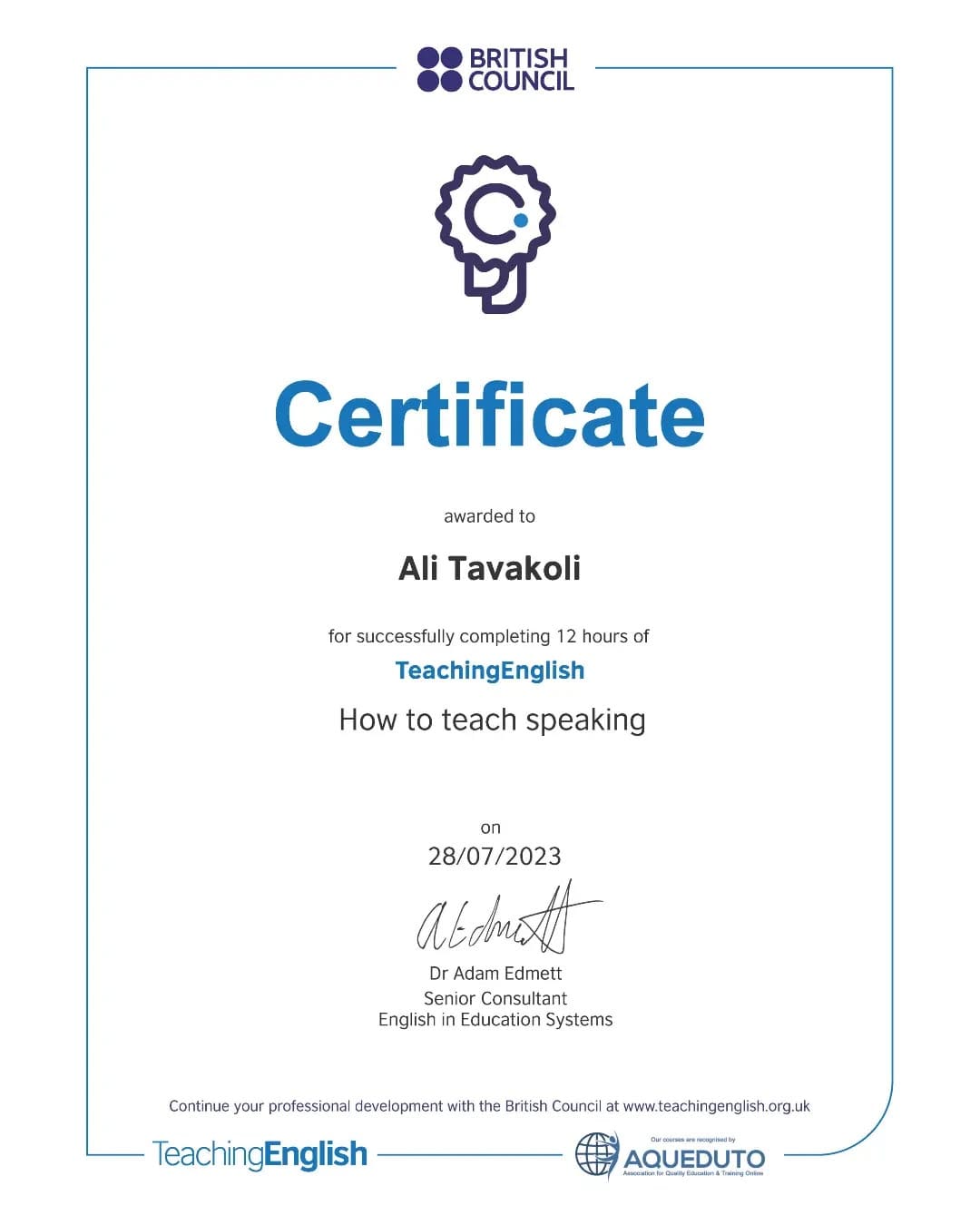 Post 8 by Ali Tavakoli | English Teacher since 2006 | IELTS Instructor on Instagram (image)