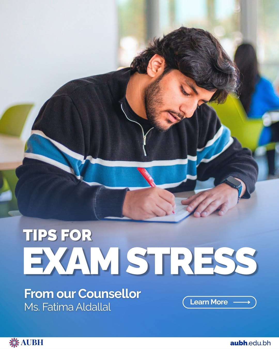 Post 4 by American University of Bahrain on Instagram (carousel)