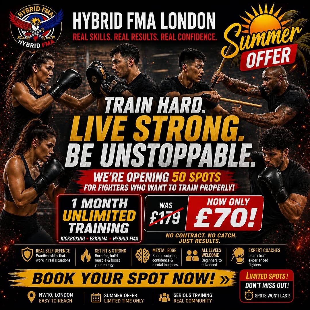 Post 6 by HYBRID FMA LONDON on Instagram (image)