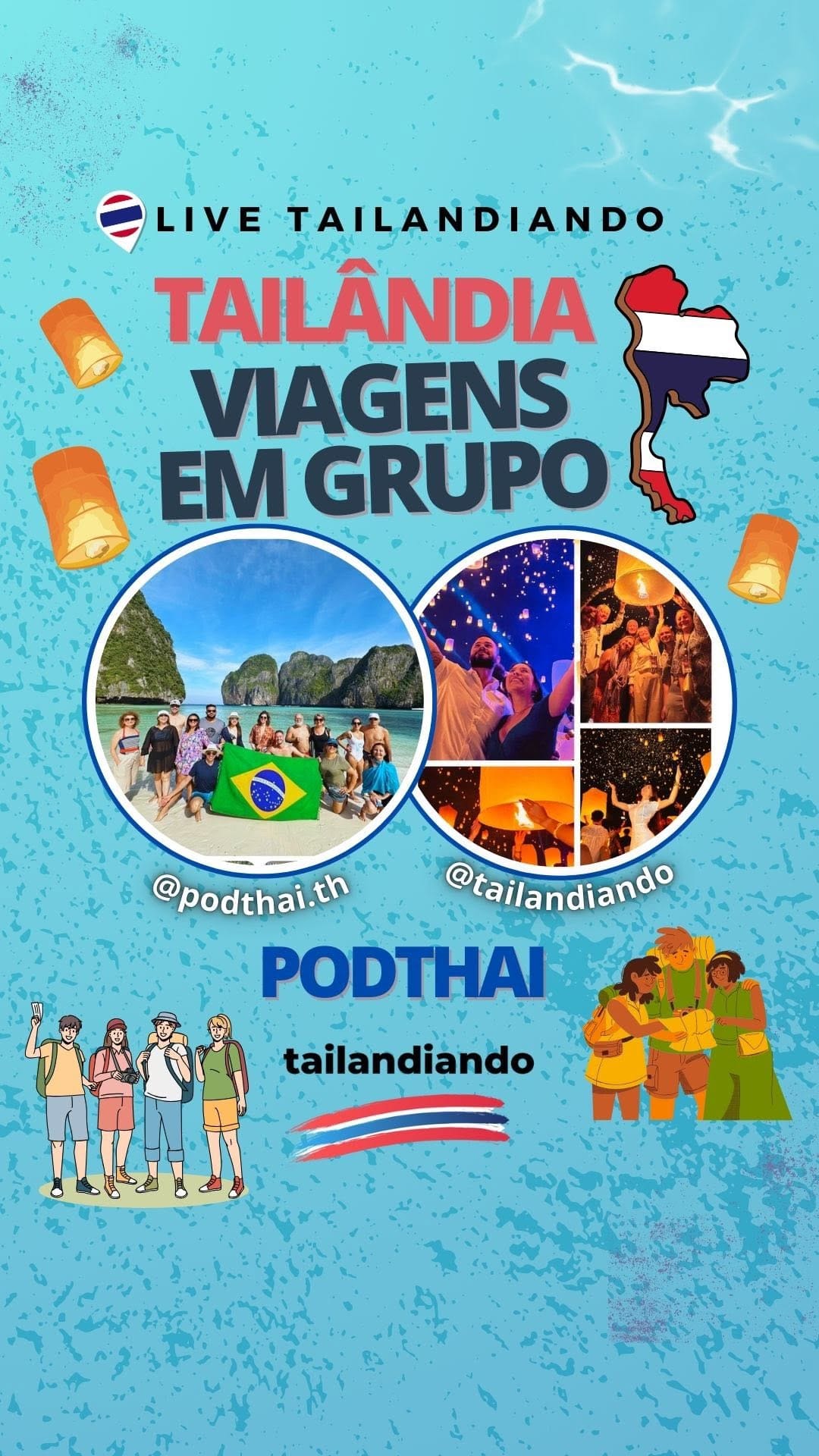 Post 5 by Viajando o mundo | Tailândia 🇹🇭 on Instagram (video)