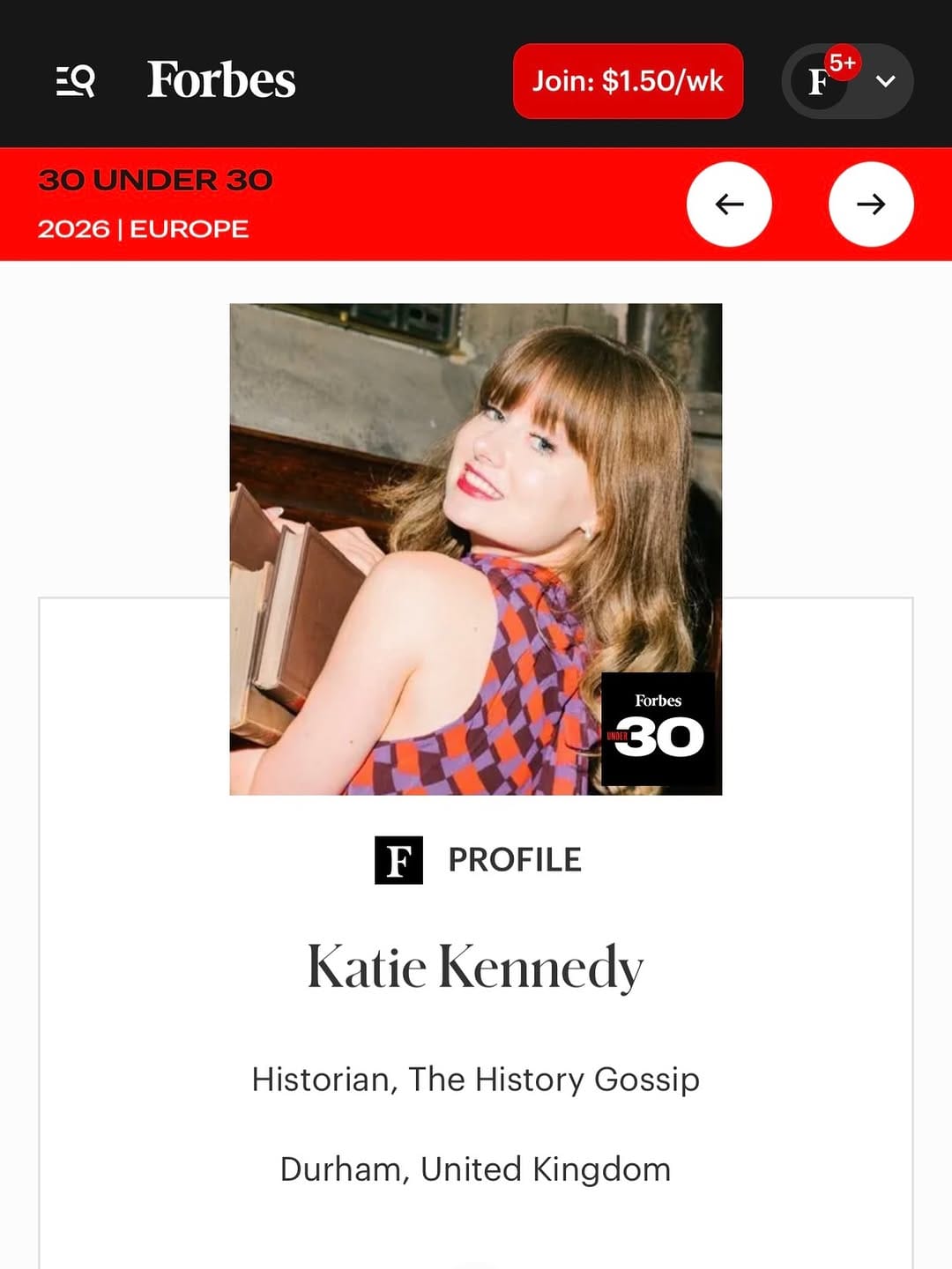 Post 8 by Katie Kennedy on Instagram (image)