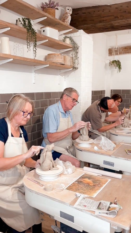 Post 7 by Honeybourne Pottery | Pottery Workshops Cotswolds on Instagram (video)