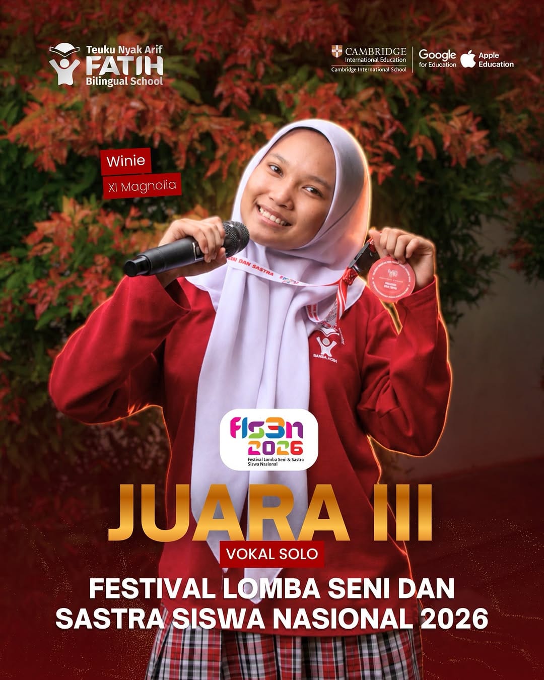 Post 2 by Teuku Nyak Arif Fatih Bilingual School on Instagram (image)