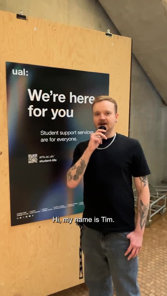 Post 7 by UAL Post-Grad Community on Instagram (video)