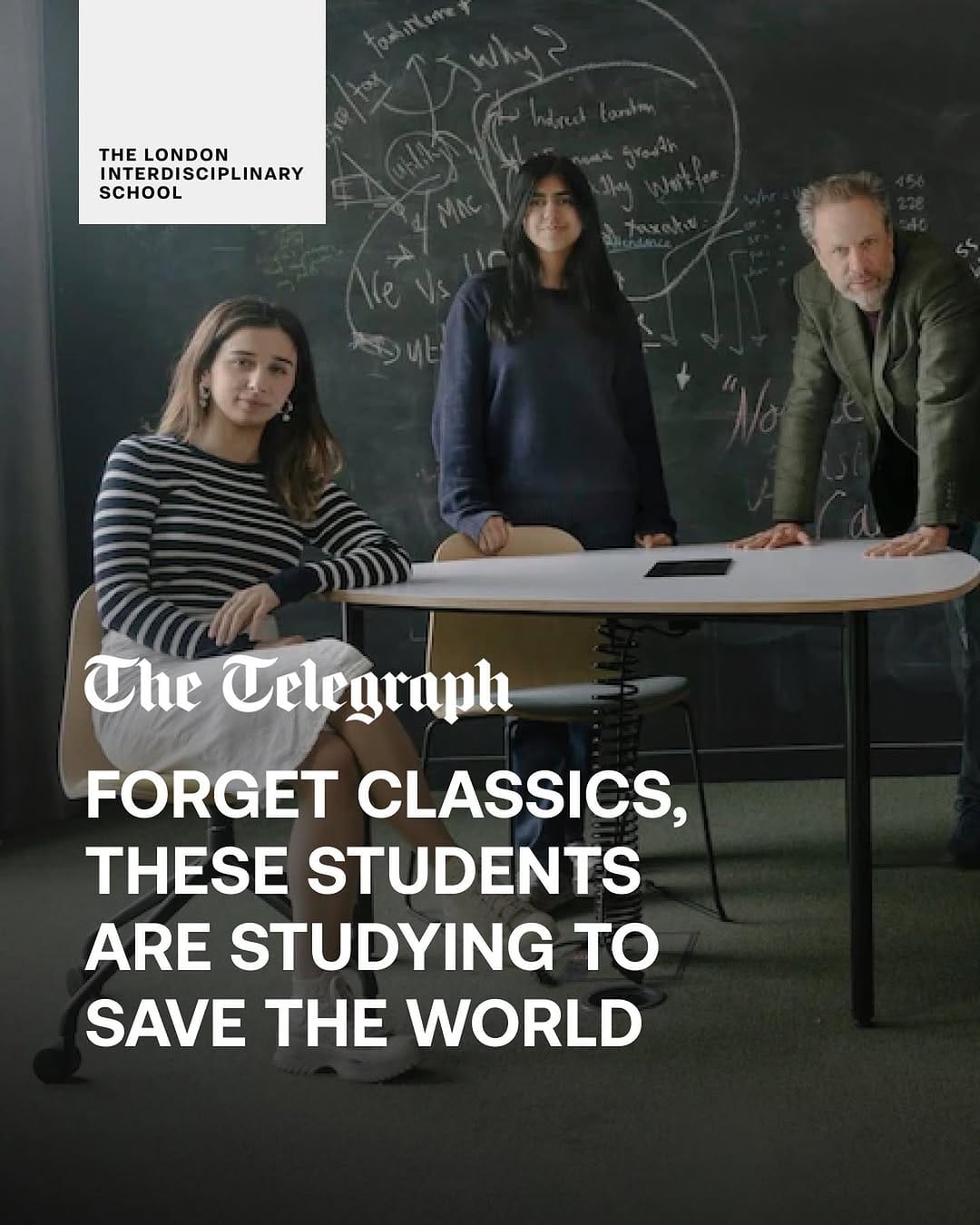 Post 8 by London Interdisciplinary School on Instagram (carousel)