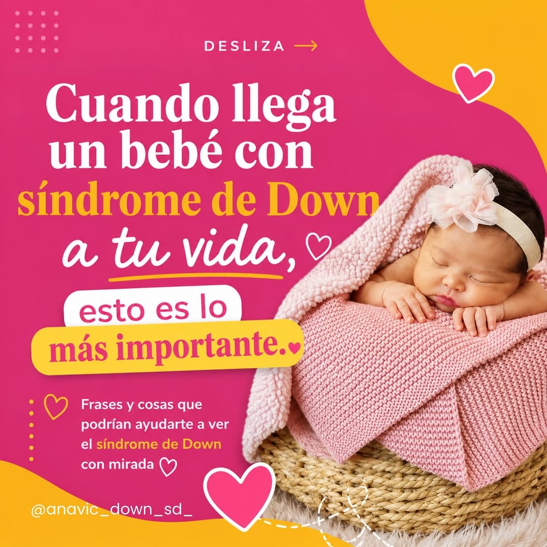 Post 4 by 𝑨𝒏𝒂 𝑽𝒊𝒄𝒕𝒐𝒓𝒊𝒂 | Síndrome de Down | Apoyo a familias | Inclusión on Instagram (carousel)