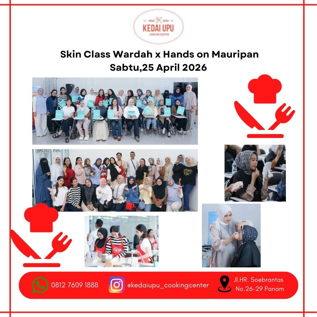 Post 2 by Cooking and Baking center PKU on Instagram (image)