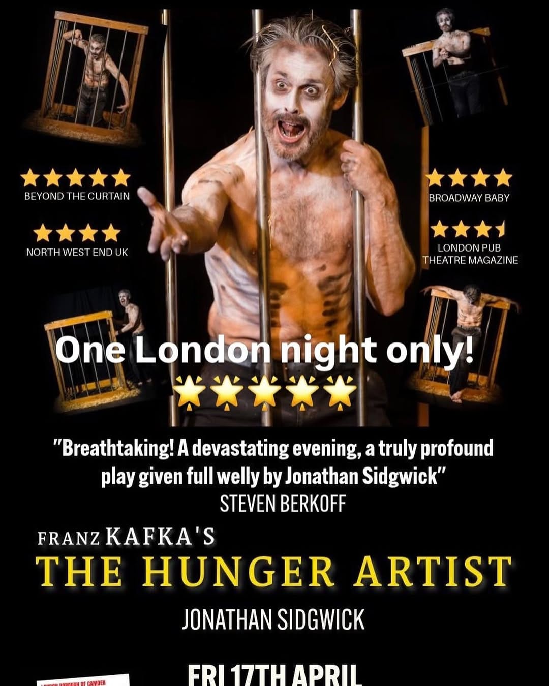 Post 5 by London Actors Workshop on Instagram (image)