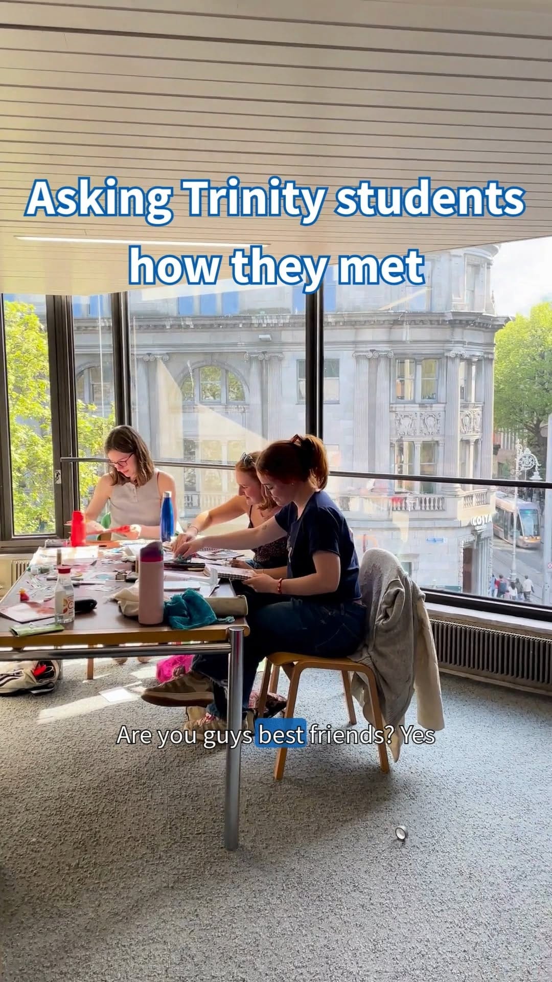 Post 10 by Trinity College Dublin Global on Instagram (video)
