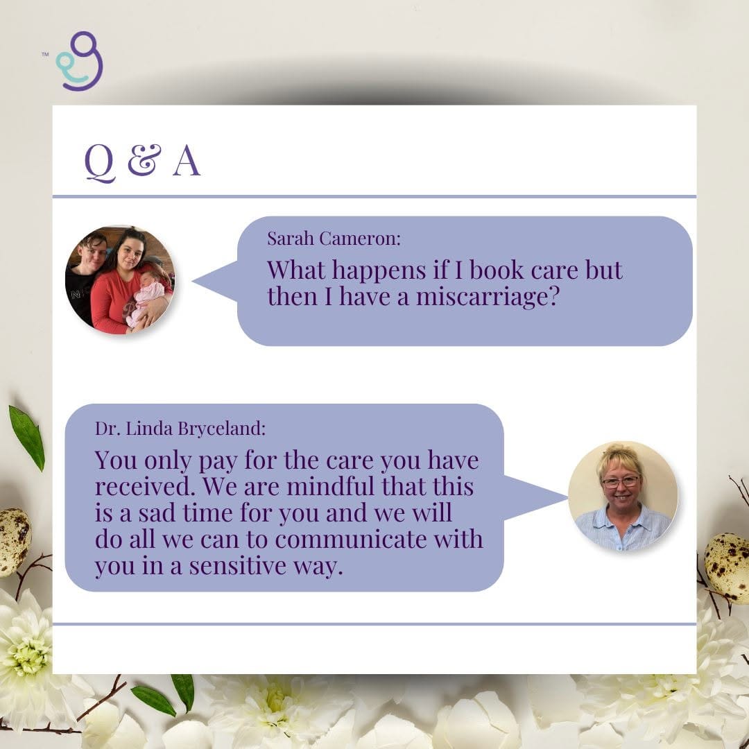 Post 3 by Private Midwives Ireland on Instagram (image)