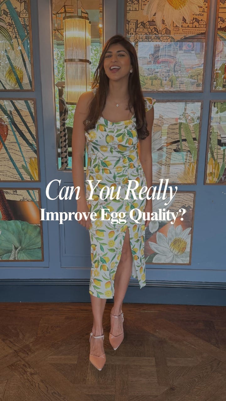 Post 1 by Dr Ravina Bhanot  |  Fertility & Women’s Health on Instagram (video)