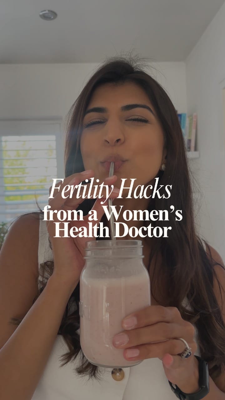 Post 3 by Dr Ravina Bhanot  |  Fertility & Women’s Health on Instagram (video)