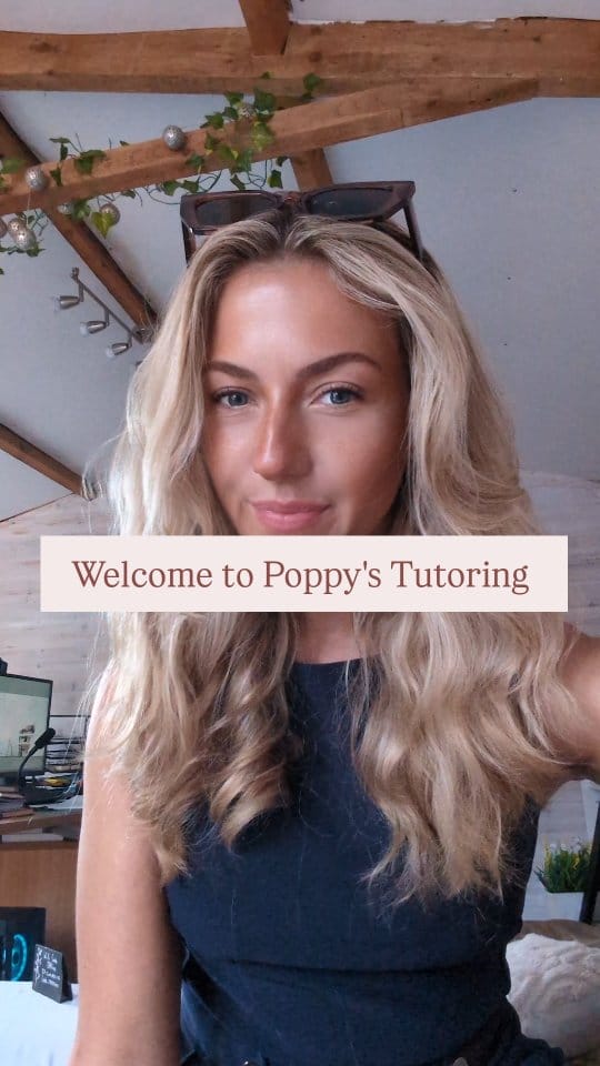 Post 10 by Poppy's Tutoring Company - Online & In Person Tailored Tuition on Instagram (video)