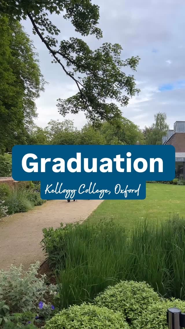 Post 4 by Kellogg College, University of Oxford on Instagram (video)