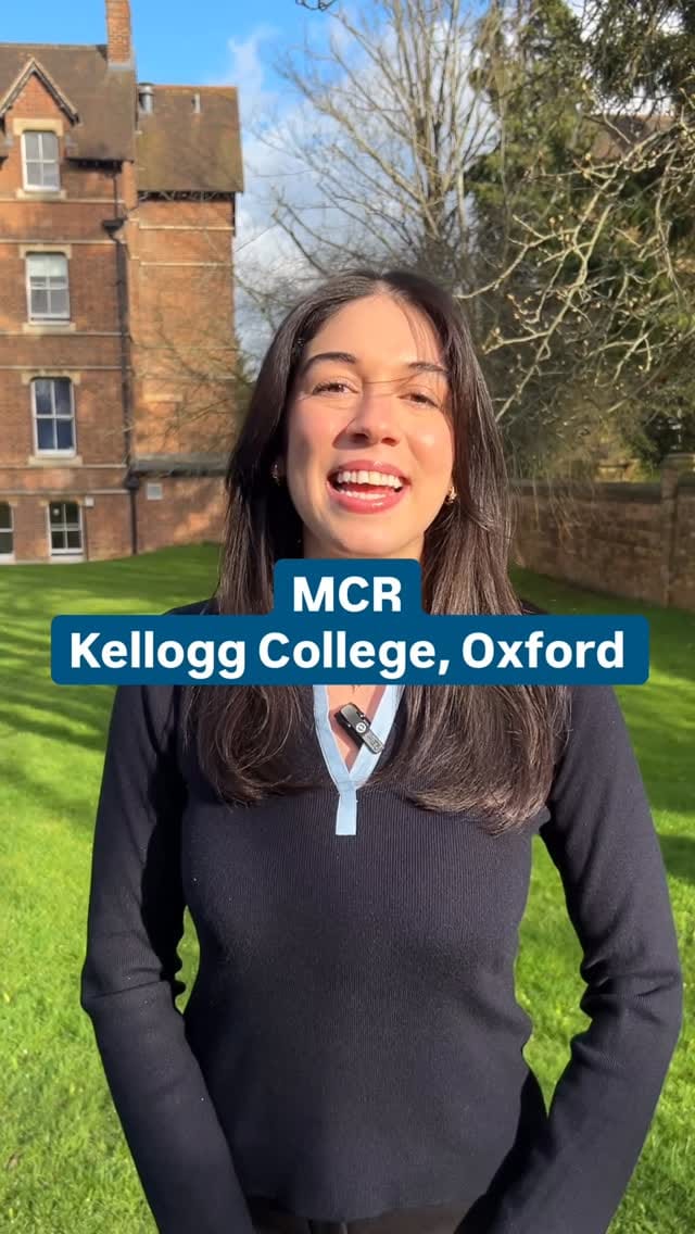 Post 9 by Kellogg College, University of Oxford on Instagram (video)