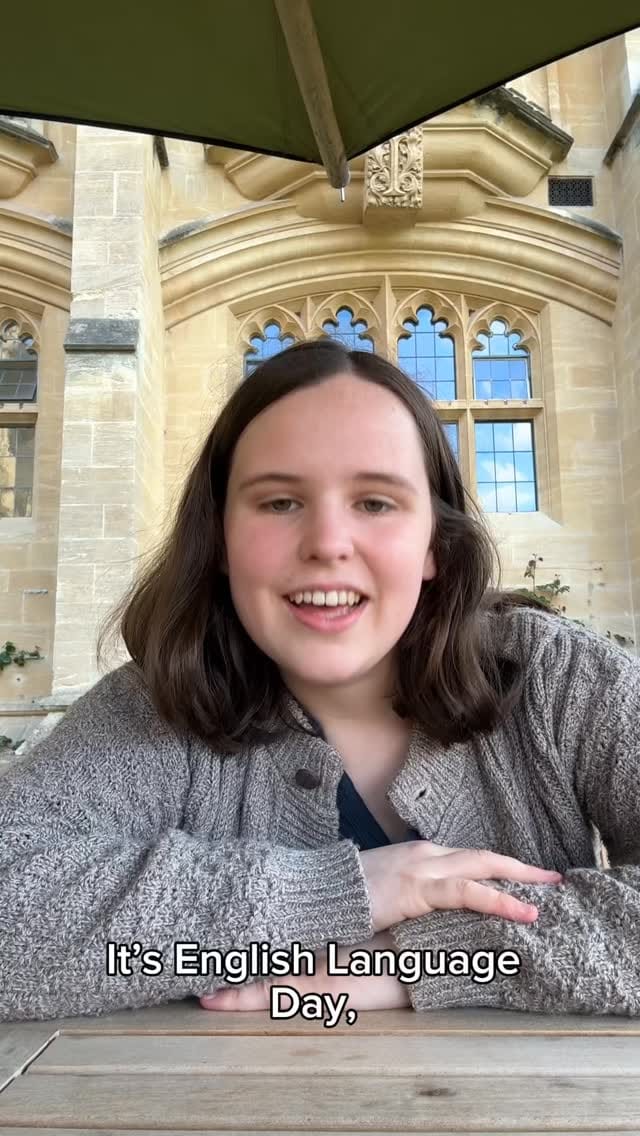 Post 5 by English Faculty, University of Oxford on Instagram (video)
