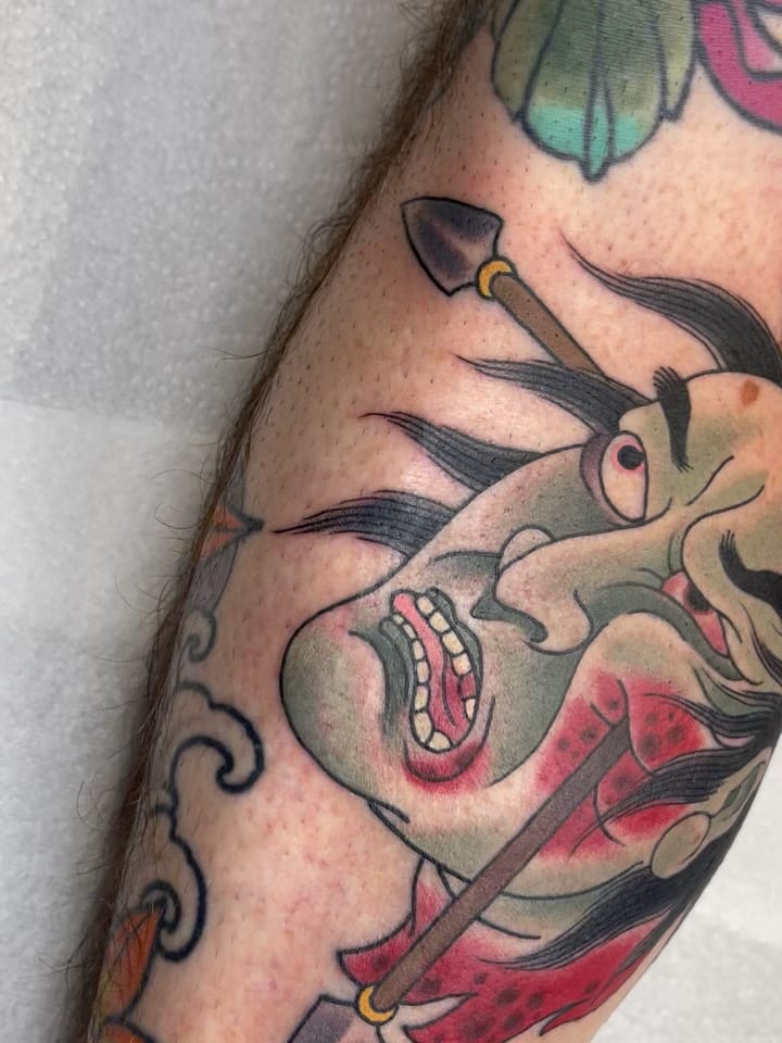 Post 8 by Japanese Tattoo Artist Bristol - James Bull on Instagram (carousel)