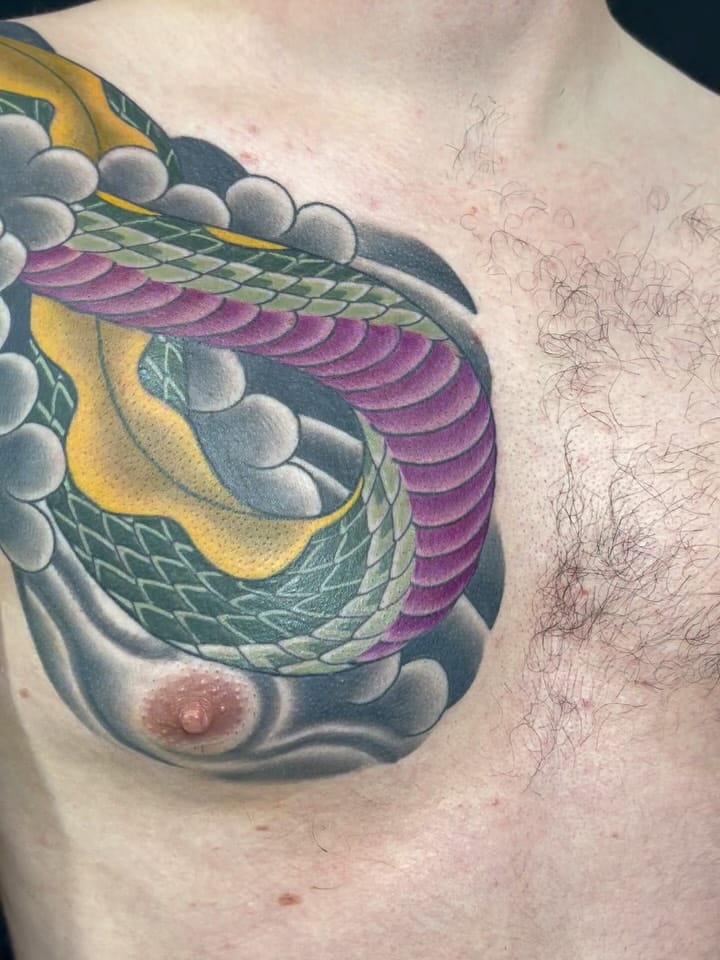 Post 2 by Japanese Tattoo Artist Bristol - James Bull on Instagram (carousel)