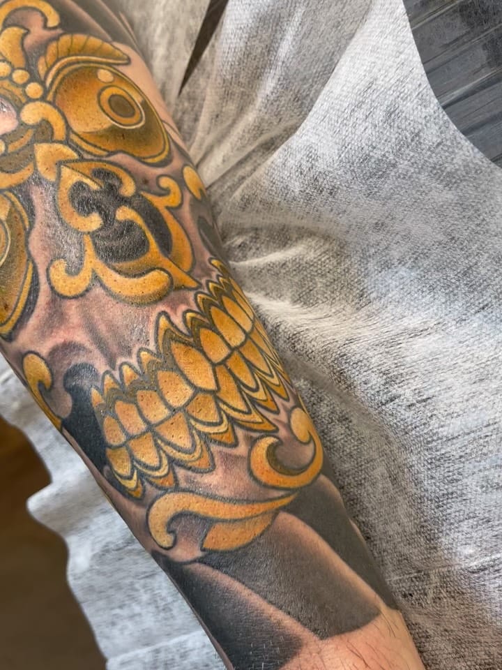 Post 1 by Japanese Tattoo Artist Bristol - James Bull on Instagram (carousel)