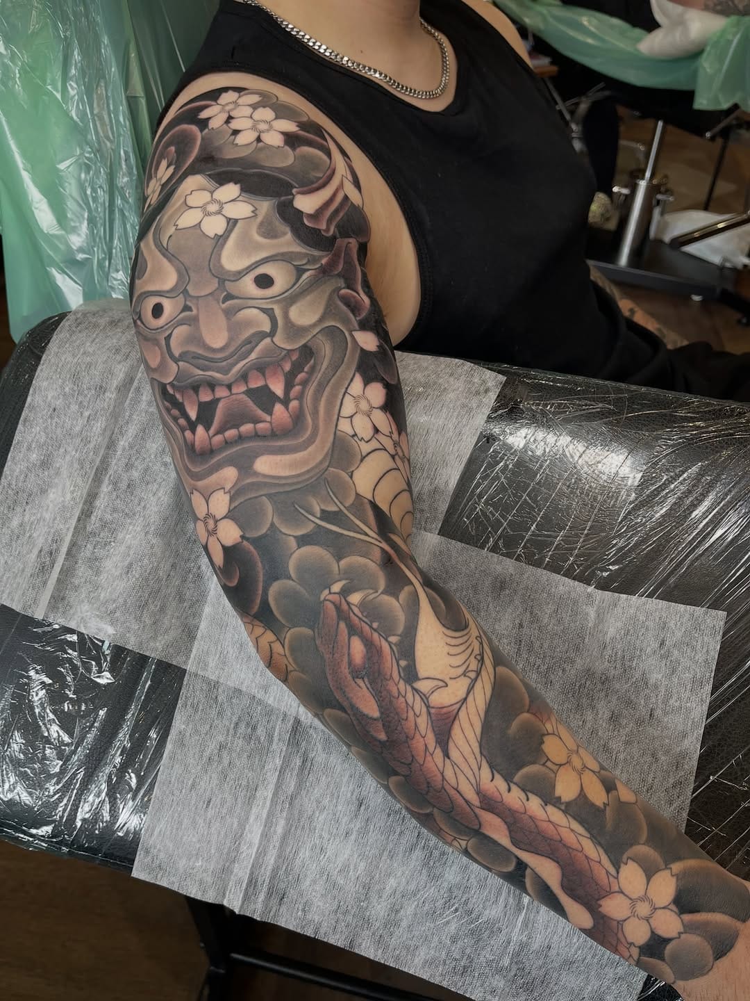 Post 4 by Japanese Tattoo Artist Bristol - James Bull on Instagram (image)