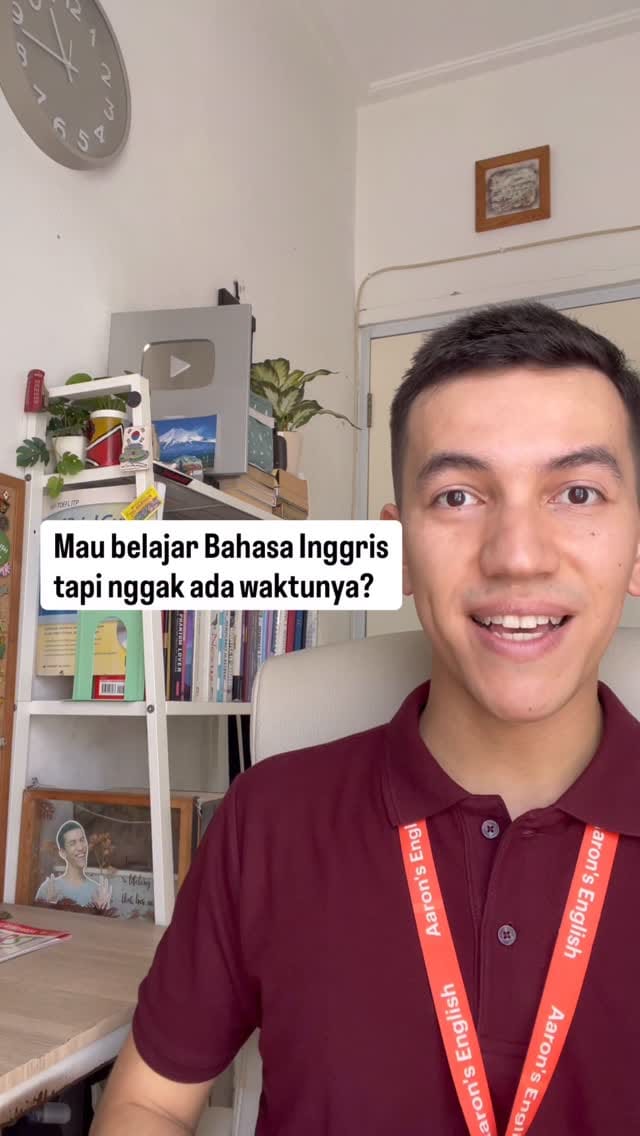 Post 6 by Aaron’s English on WhatsApp on Instagram (video)