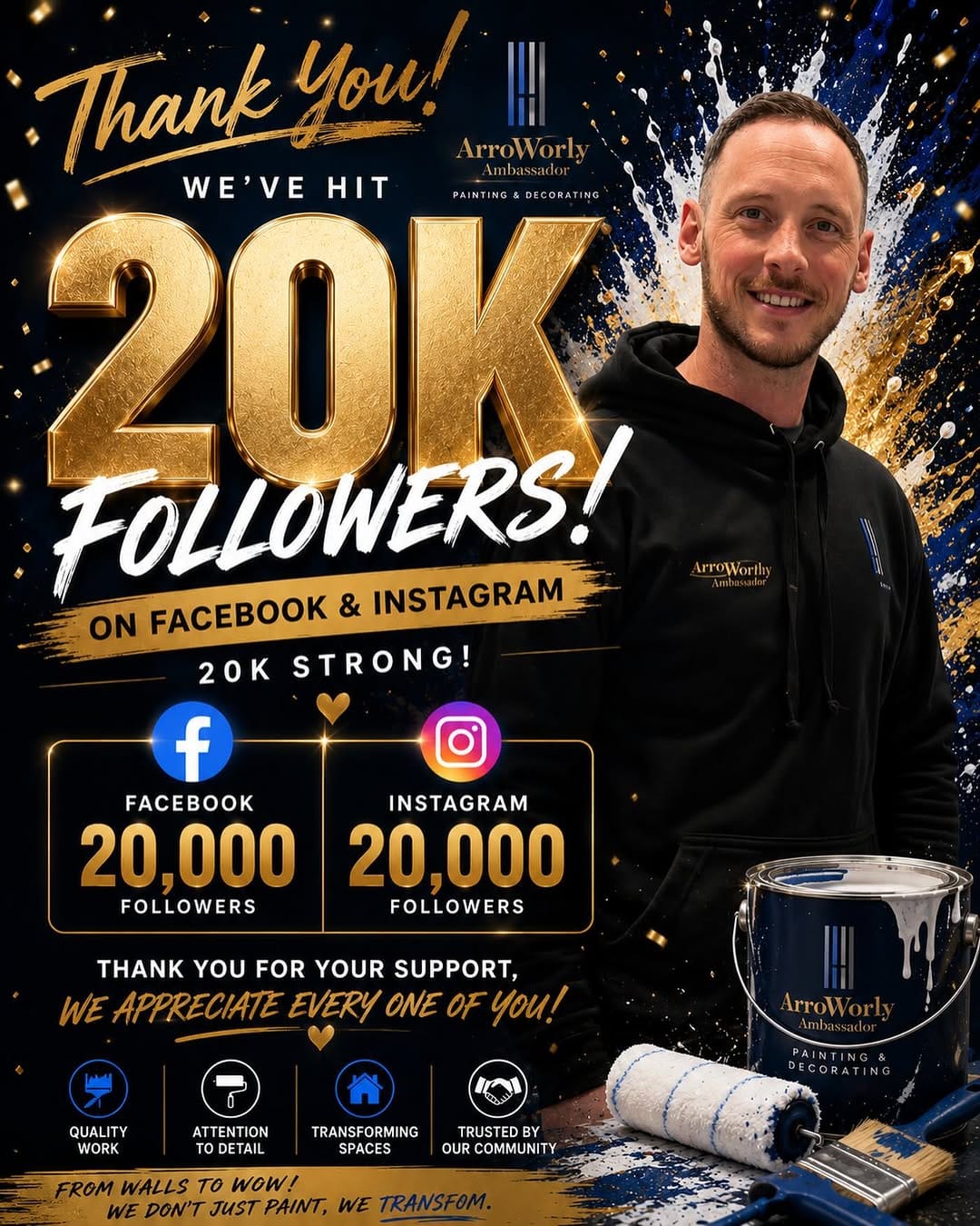 Post 5 by Elite Decorating on Instagram (image)