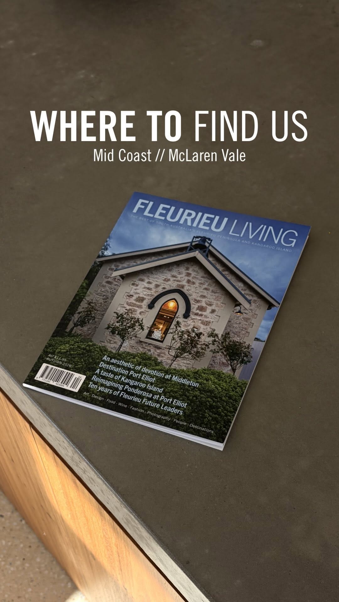 Post 9 by Fleurieu Living Magazine on Instagram (video)