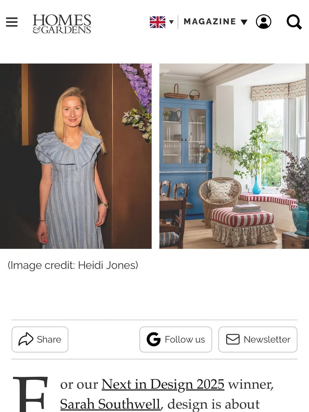 Post 1 by Sarah Southwell Design on Instagram (carousel)
