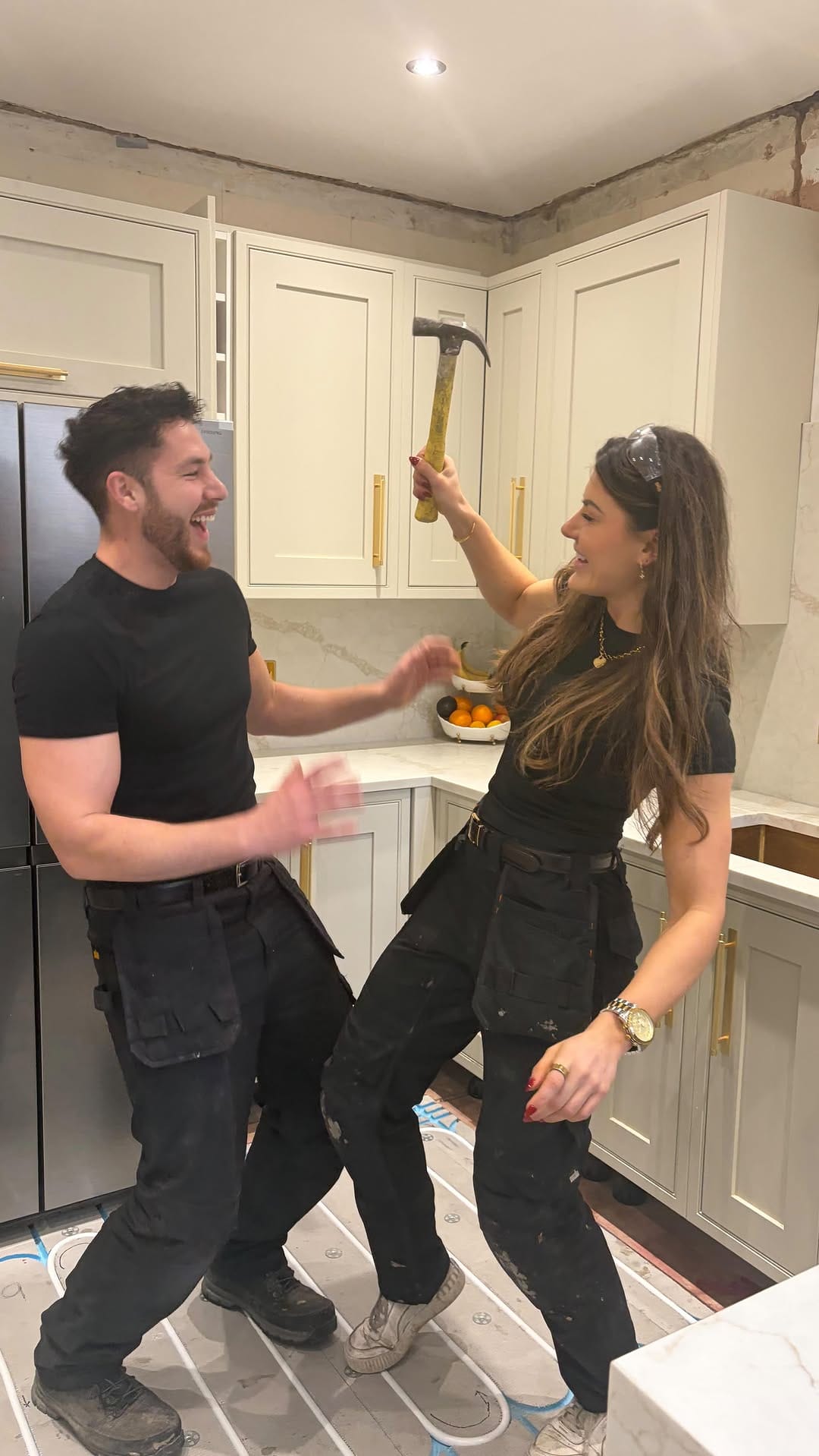 Post 6 by Ellie & Lawrence | Victorian House Renovation on Instagram (video)