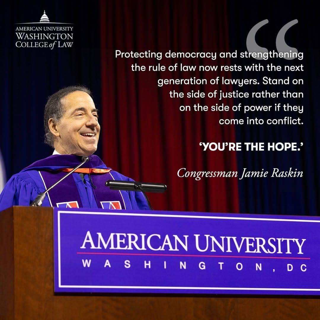 Post 5 by AU Washington College of Law on Instagram (image)