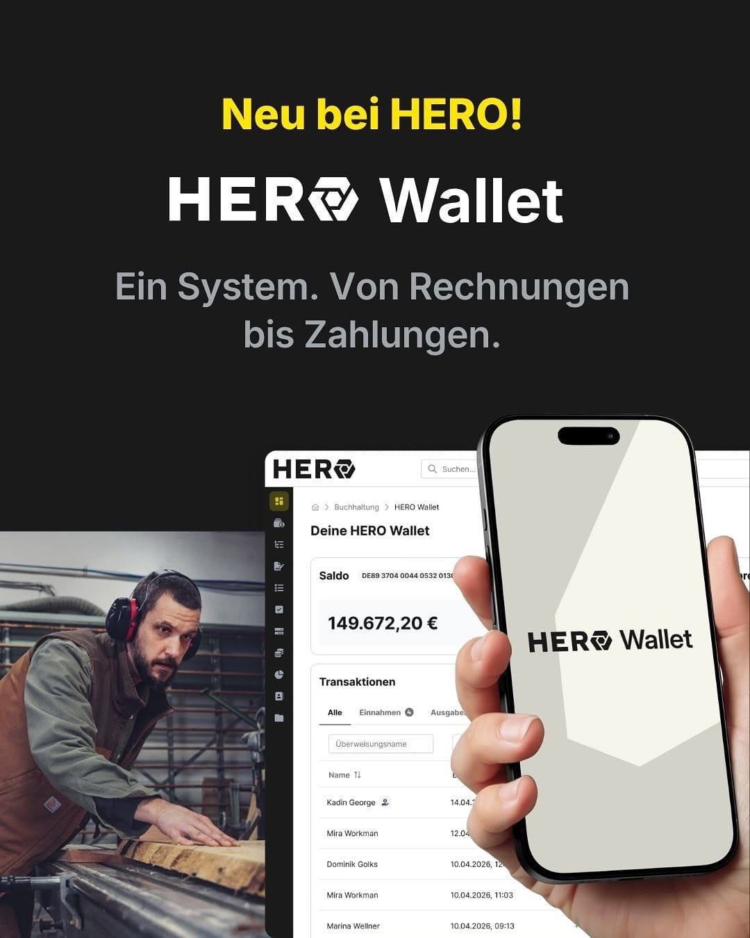 Post 9 by HERO - Die Handwerkersoftware on Instagram (carousel)