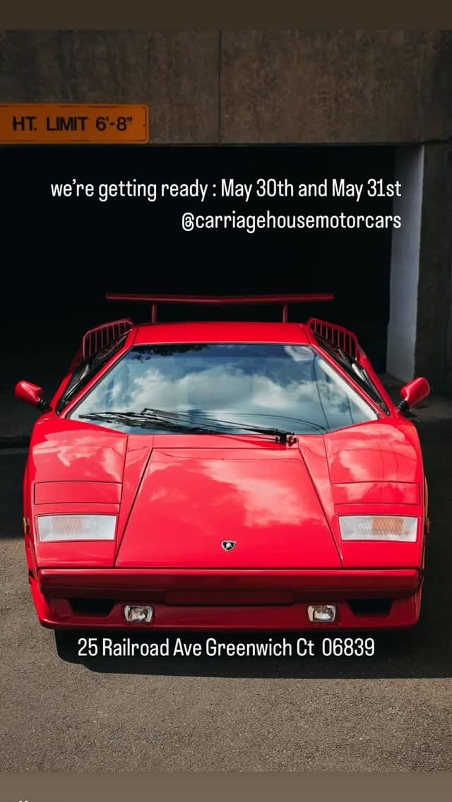 Post 2 by Carriage House Motor Cars on Instagram (video)