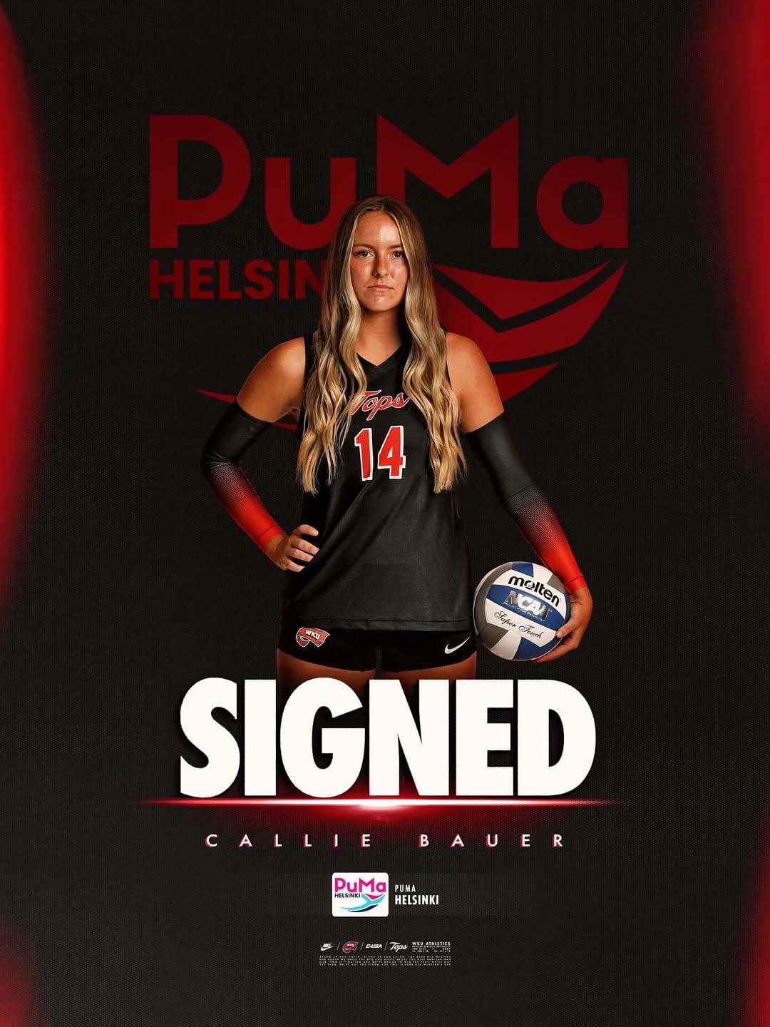 Post 4 by WKU Volleyball on Instagram (image)