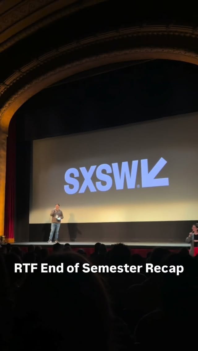 Post 6 by Radio-Television-Film at UT Austin on Instagram (video)
