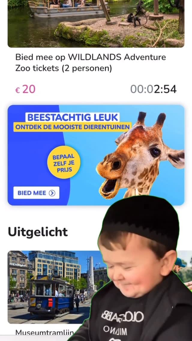 Post 4 by VakantieVeilingen on Instagram (video)
