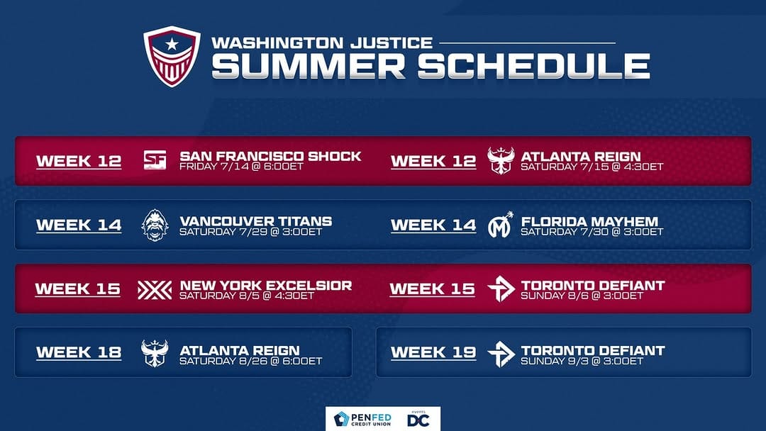 Post 10 by Washington Justice on Instagram (image)
