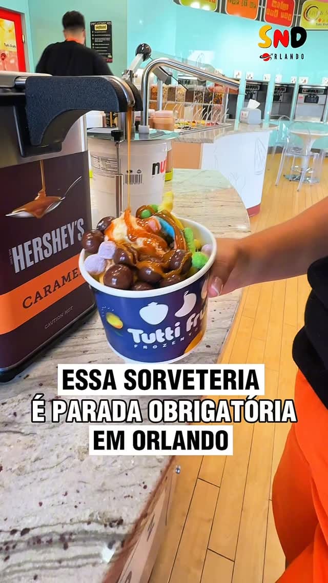 Post 1 by Tutti Frutti Frozen Yogurt on Instagram (video)