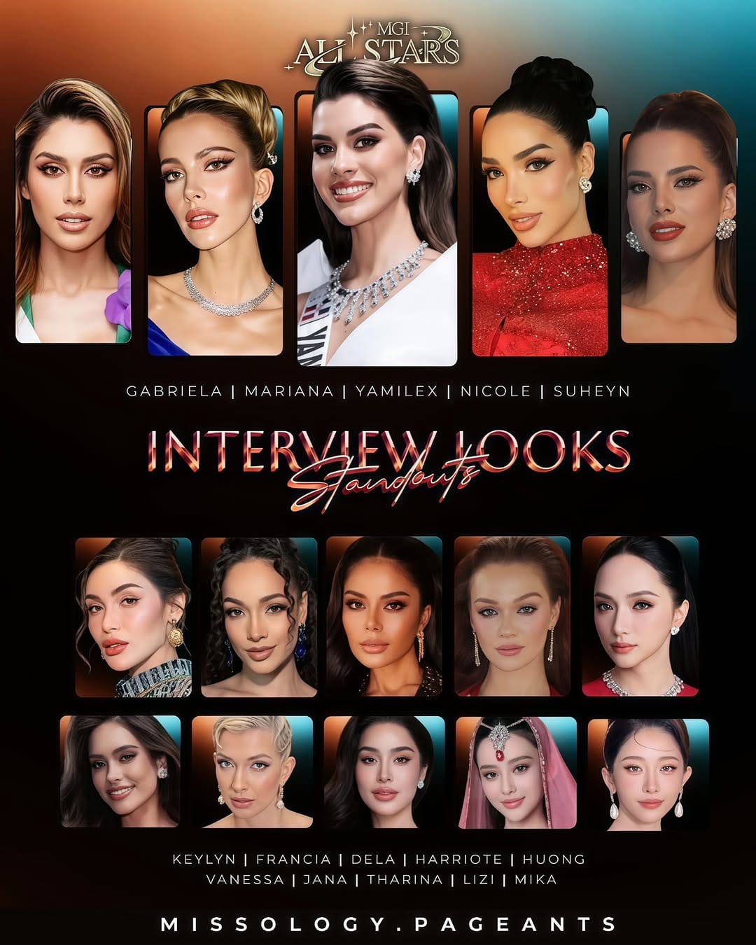 Post 5 by Missology Pageants on Instagram (image)