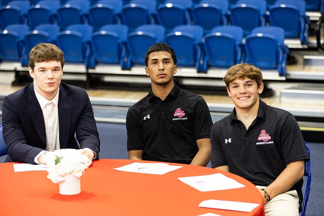 Post 7 by American University Wrestling on Instagram (carousel)