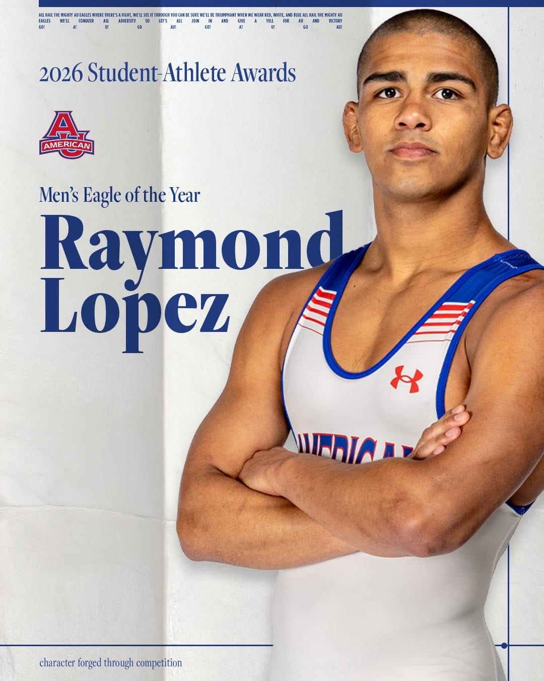 Post 2 by American University Wrestling on Instagram (carousel)