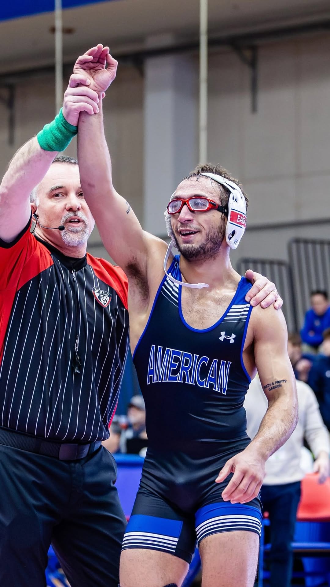 Post 3 by American University Wrestling on Instagram (video)