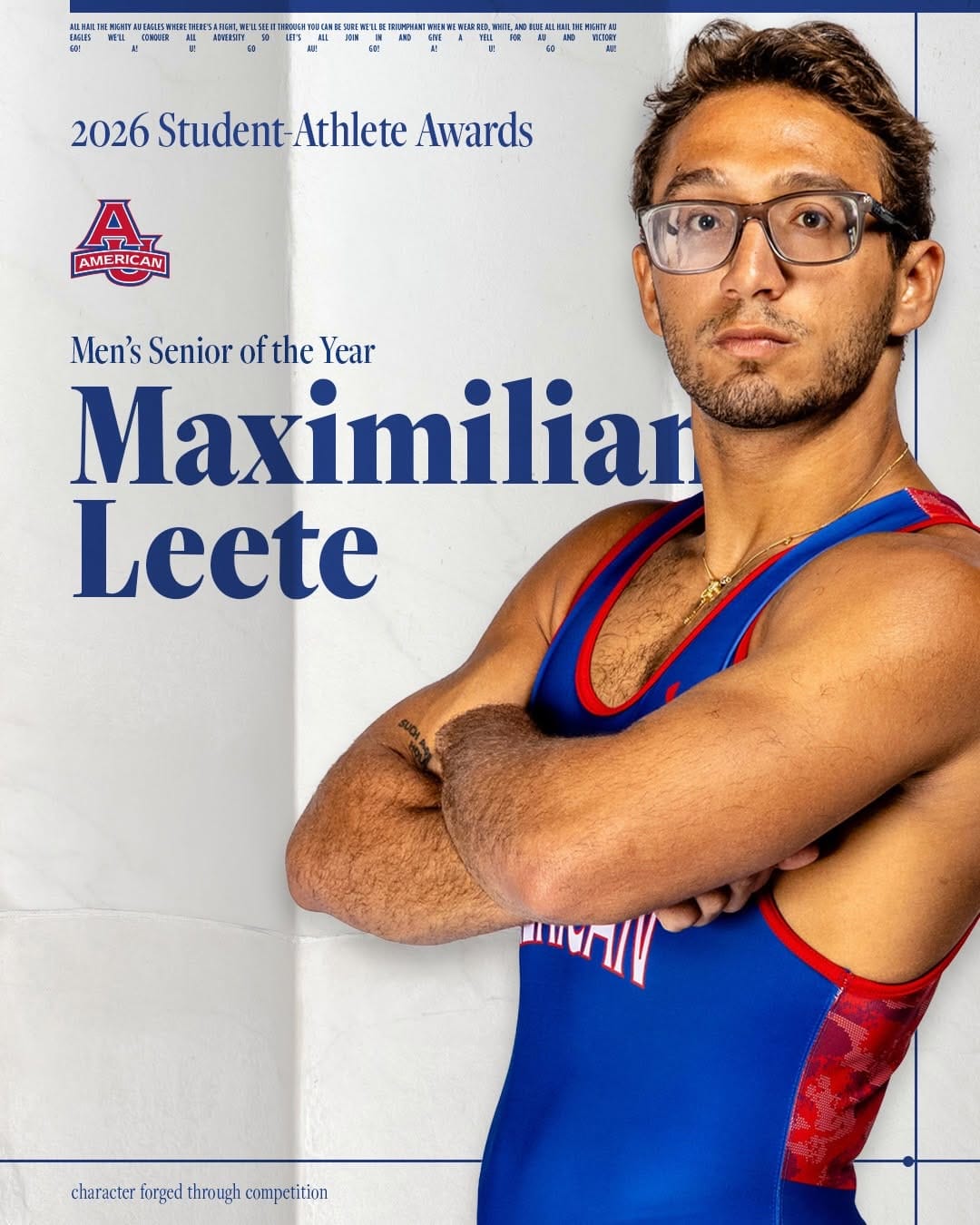 Post 4 by American University Wrestling on Instagram (carousel)