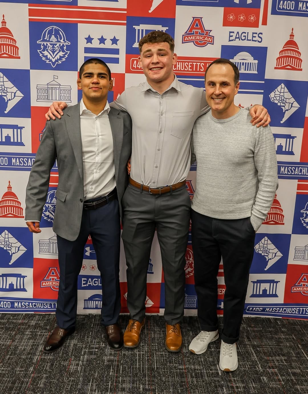 Post 8 by American University Wrestling on Instagram (carousel)