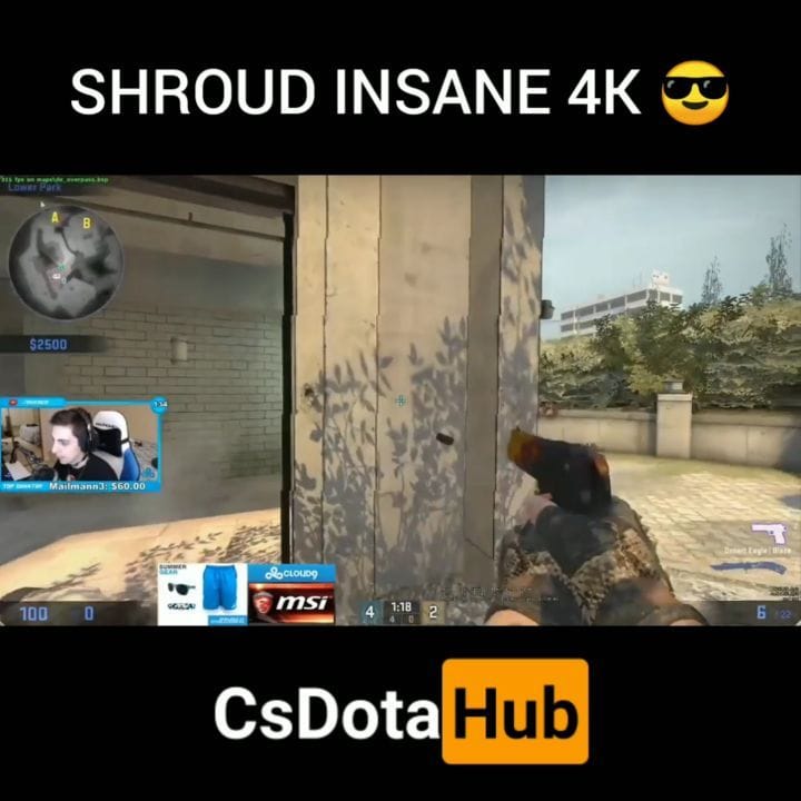 Post 9 by CS:GO🔸Dota 2🔸Hub🔸(goal: 10k) on Instagram (video)
