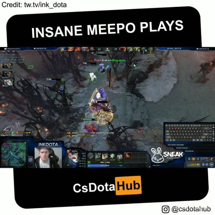 Post 2 by CS:GO🔸Dota 2🔸Hub🔸(goal: 10k) on Instagram (video)