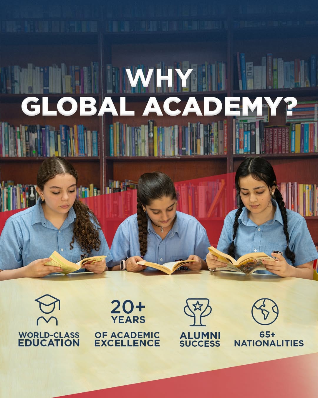 Post 3 by Global Academy International on Instagram (image)