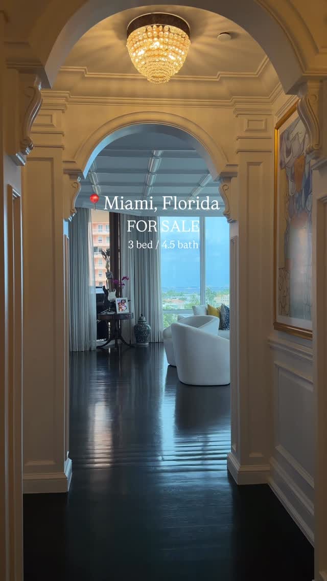 Post 3 by KATHERINE | MIAMI REALTOR on Instagram (video)