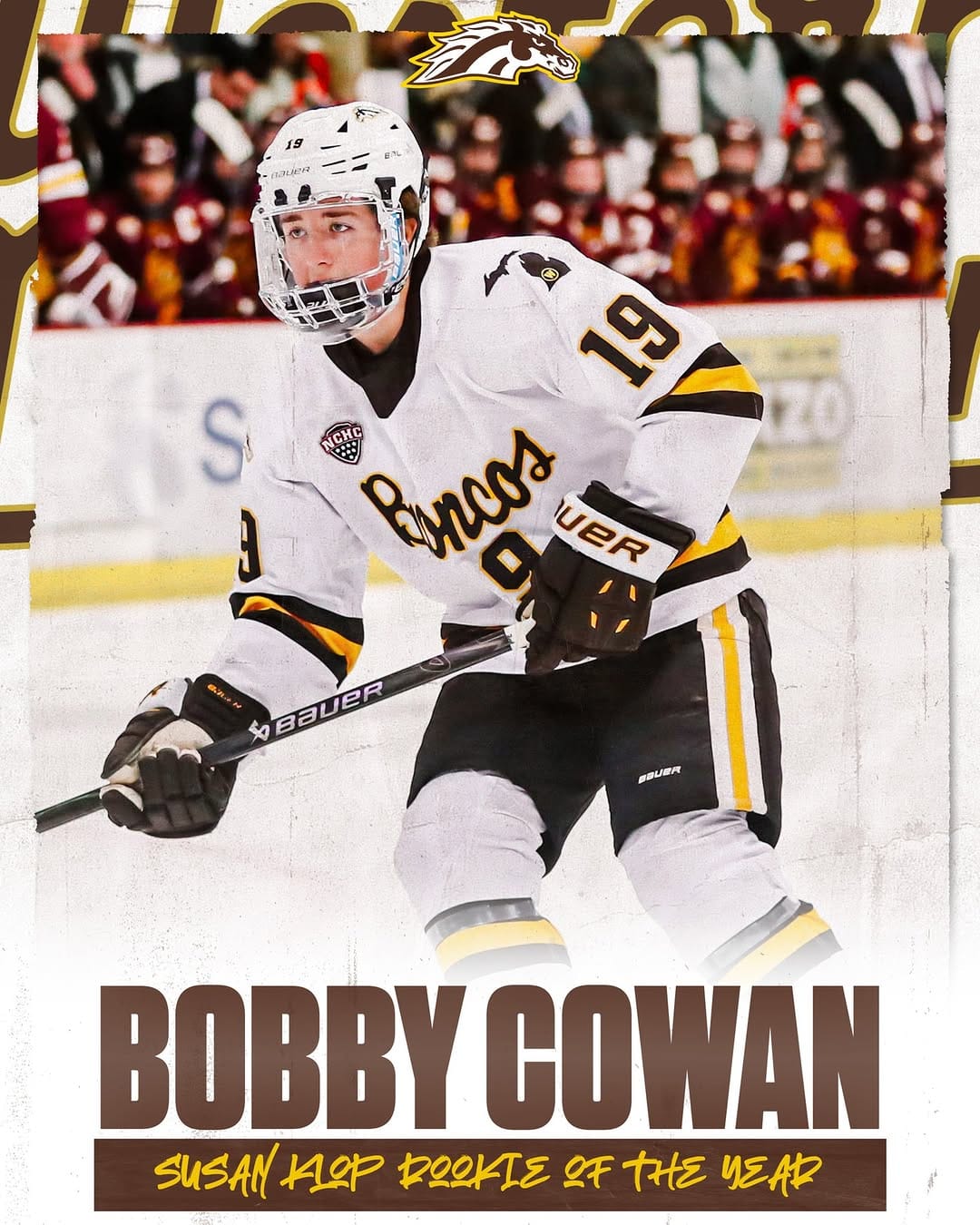 Post 3 by Western Michigan Hockey on Instagram (image)