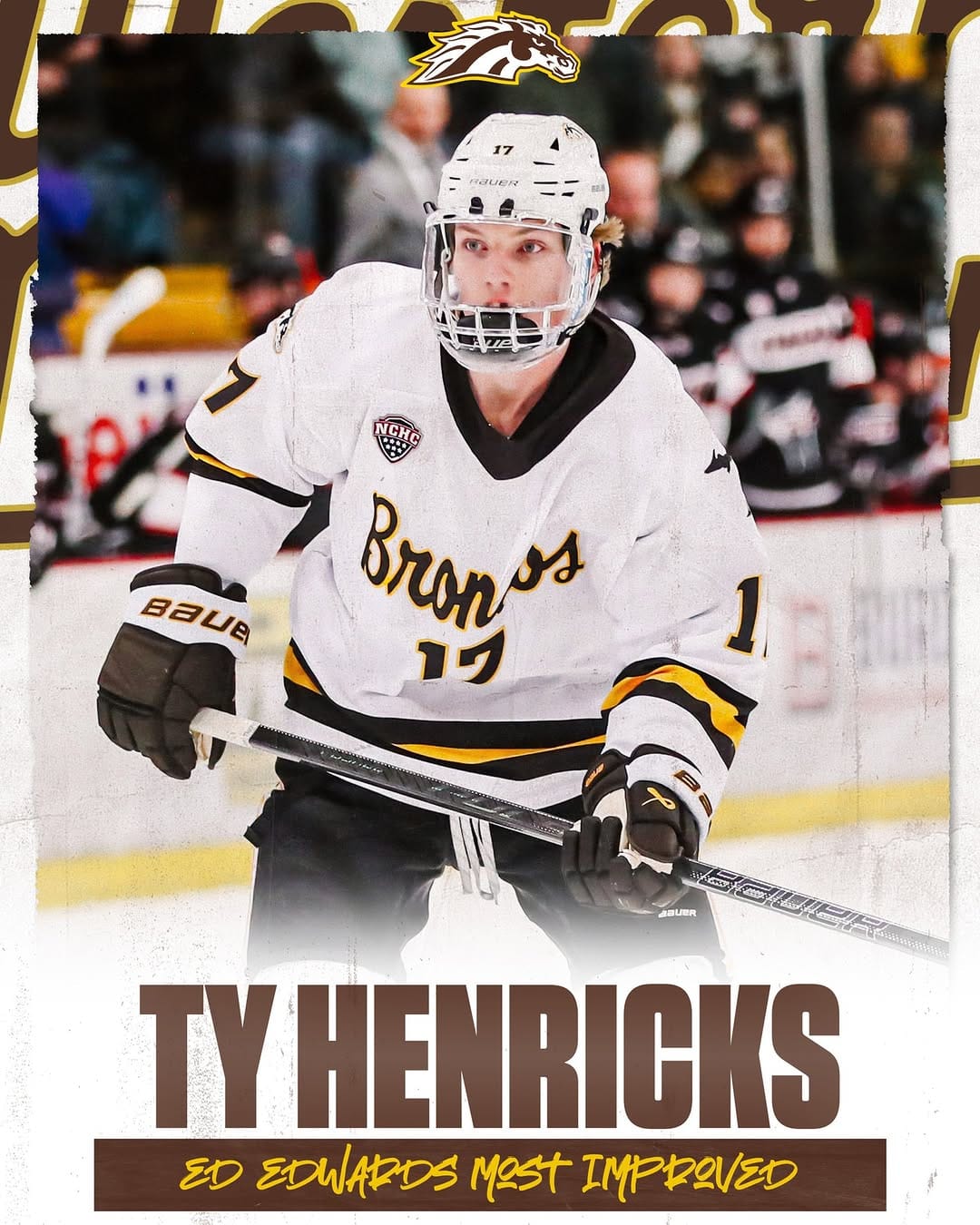 Post 8 by Western Michigan Hockey on Instagram (image)