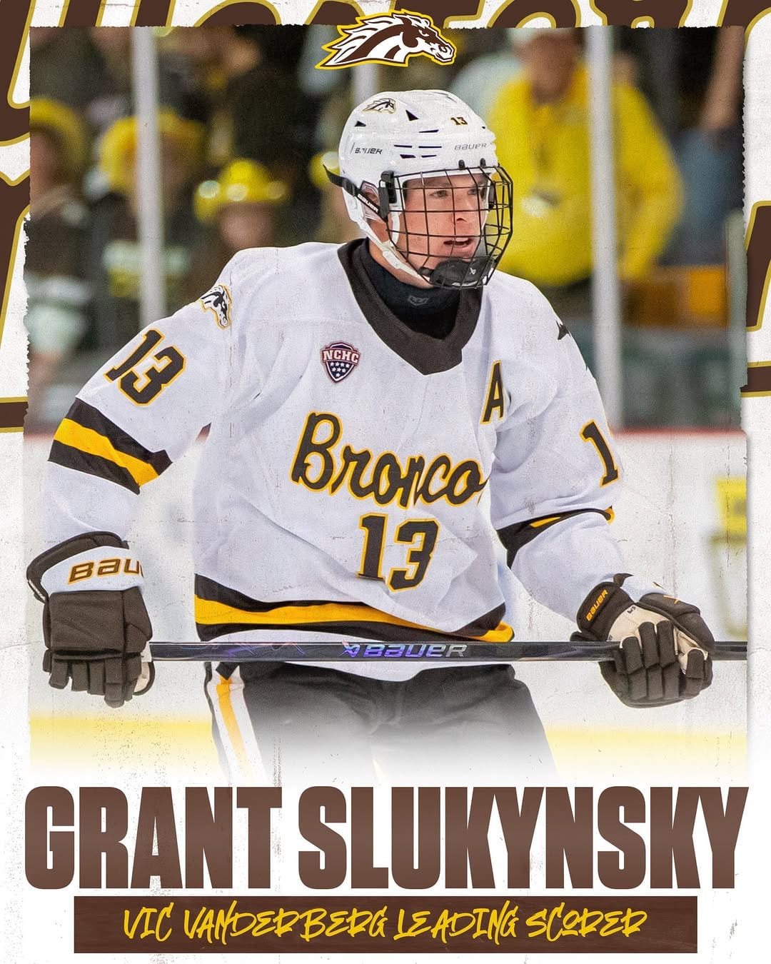 Post 4 by Western Michigan Hockey on Instagram (image)